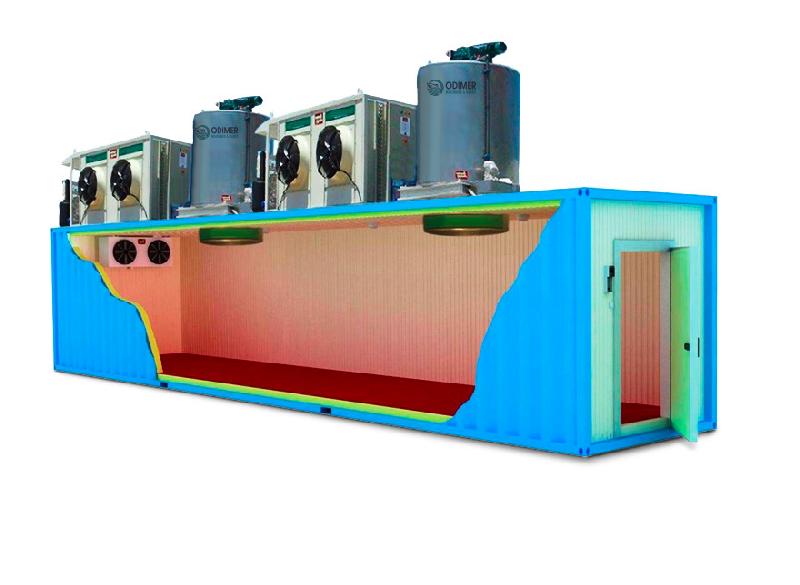 MACHINE À GLACE ÉCAILLES CONTENEURISÉE - MF SPECIAL 2X10T_0