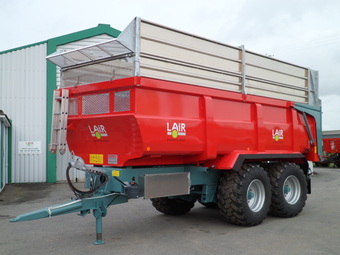 SP1502 - Benne agricole monocoque avec rehausses céréales et ensilage - NEOP PTAC 17,5T_0