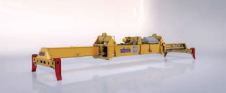 Spreader télescopique STINIS - Cavaliers single lift - Robuste et durable avec système hydraulique_0
