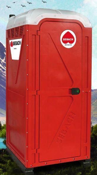 WC autonome Top San Classic - Cabine en location - Sebach avec réservoir à effluents à eau propre_0