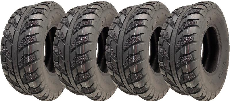 25x10.00-12 (255/65-12) Pneus ATV 6ply WP08 OBOR Beast 54N Road Legal (Lot de 4)_0