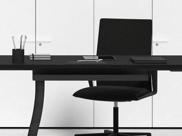 Bac passe-câbles pour bureau Winstor accessoire pratique_0