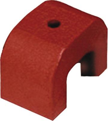 Aimant fer à cheval L40xl25xH25 mm - Adhérence 90 N - Température max 450°C - Matériau AlNiCo 500_0