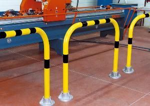 Arceau urbain de protection Ø 50 mm - Longueur 1250 mm - Hauteur 1000 mm - Finition galva ou peint RAL 1021_0