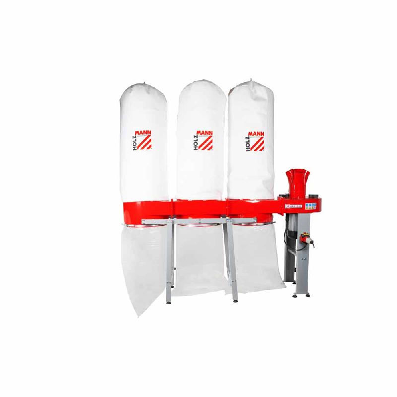 Aspirateur à copeaux pour bois Holzmann ABS4560 400V - haute pression négative - connexion jusqu'à 4 machines_0