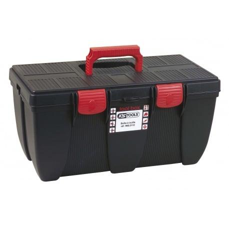 Boîte à outils de technicien en plastique, L500 X P268 X H230 avec plateau de rangement - KS Tools | 999.0110_0