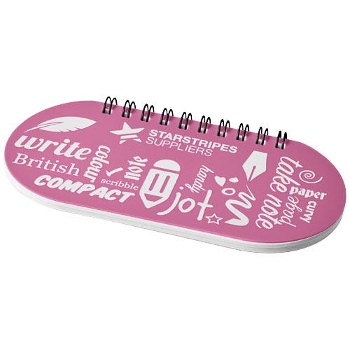 Cahier Capsule 21269005 - 50 feuilles vierges 80g/m² - Couverture en polypropylène personnalisable_0