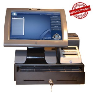 Pack caisse enregistreuse tactile Posligne ELIOS II - Epson TM-T90 - Tiroir EC410 - Logiciel Dynalight_0