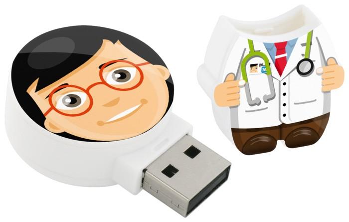 Clé USB Mini You - personnalisable avec personnages, métiers et photo réaliste - capacité de 1 à 16Go_0