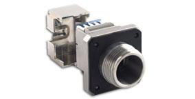 Connecteur RJ45 industriel Cat6 - étanche IP67 - inox 304 - compatible CEM_0