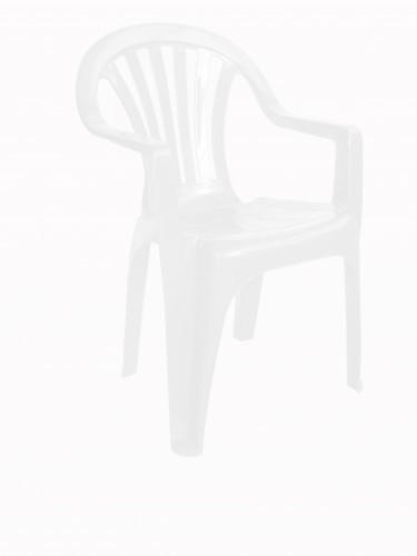 Fauteuil empilable Paula en polypropylène - usage intérieur/extérieur - traité anti-UV et résistant aux intempéries_0