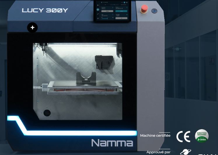 Fraiseuse hybride pour l'usinage CNC  et l'impression 3D - LUCY_1