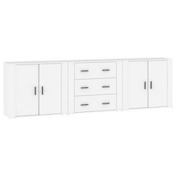 Helloshop26 - Buffet bahut commode armoire meuble de rangement organisateur cuisine salle de séjour salons 3 pcs bois d'ingénierie 02_0037012 - 3000_0