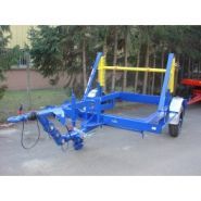 K26h - Remorque porte-touret - Lancier - Charge utile 2700kg - Série KH avec chargement hydraulique_0