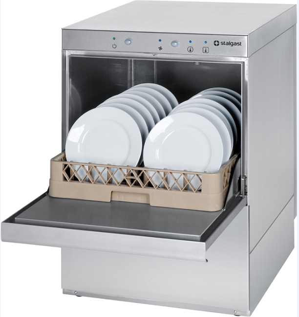 Lave-vaisselle professionnel frontal - Panier 500x500 mm - Avec ou sans pompe de vidange_0
