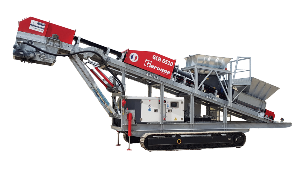 Machine à chauler mobile sur chenilles - Garonne GCH 6510 - dosage précis et solution écologique_0
