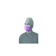 Masque chirurgical - Medline - Type IIR - Résistant aux fluides - Couche externe violette_0