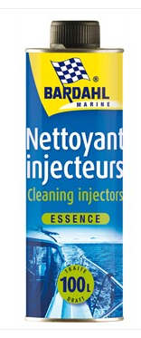 Nettoyant injecteurs essence - Bardahl Marine 500 ml - Compatible moteurs essence 2T et 4T_0
