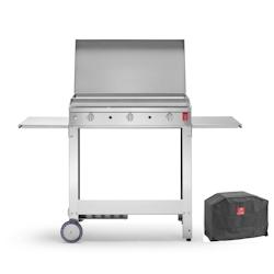 PLANET Plancha CHEF 80 Chariot Couvercle  Housse - gris 400041_0