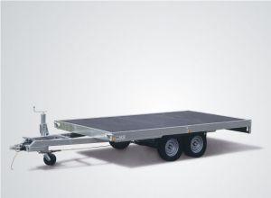 Plateau nu PLT 500x220 - 3500 kg - 2 essieux surbaissés - Hubière_0