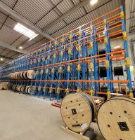 Rack à touret - securirack© - Rayonnage ergonomique pour stockage en hauteur et déroulage de câbles_0