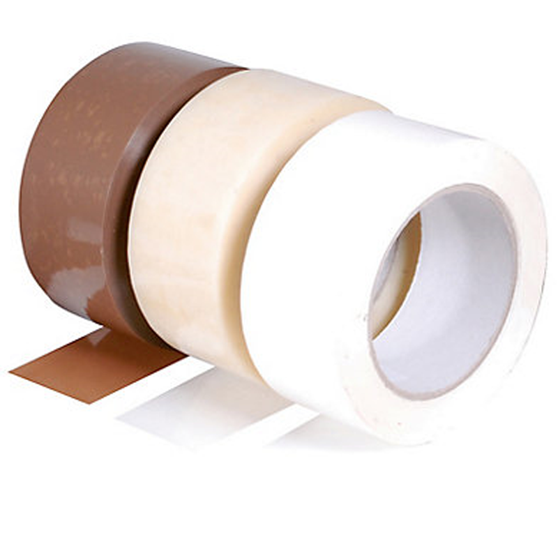 Ruban adhésif de couleur PVC Blanc - Largeur 48, 25, 50 mm_0