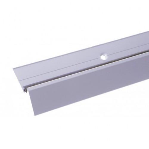 Seuil aluminium pour porte d'entrée + joint prémonté - 4 m BILCOCQ