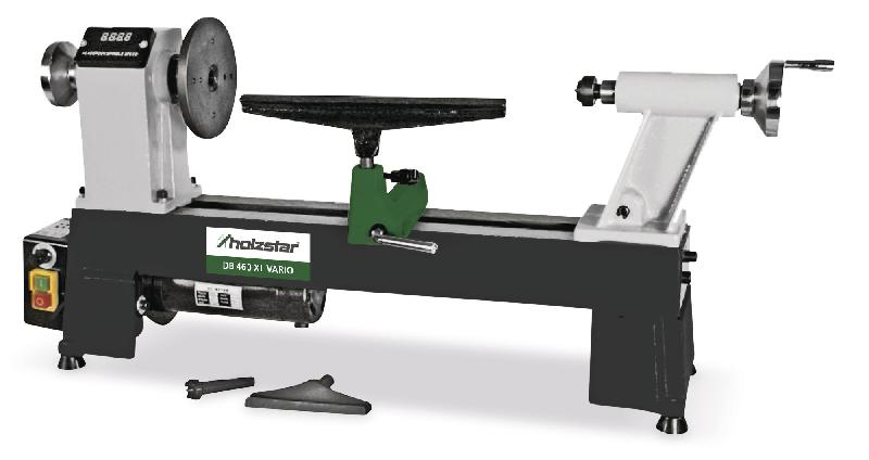 Tour à bois diamètre de tournage 305 mm entre-pointes 460 mm 0,55 kW 230V vitesses variables Holzstar DB460XL VARIO_0