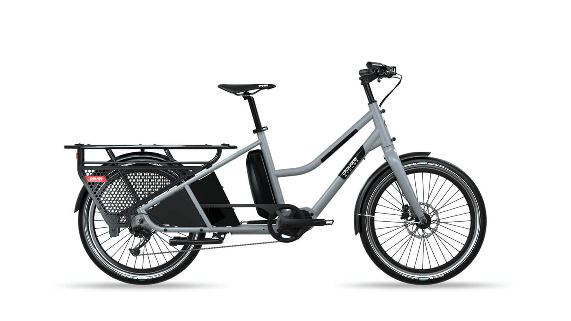 Vélo longtail Douze Cycles LT2 B - Cargo léger et puissant avec assistance électrique BAFANG M500_0