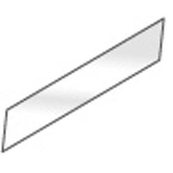 Vitre frontale pour superstructure DPA/VF12 - Accessoire pour vitrines réfrigérées - L=1135 mm, 24 kg_0