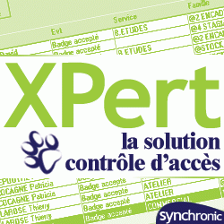 Xpert contrôle d'accès - gestion multisites et multibâtiments - jusqu'à 4000 badges et 6000 historiques_0