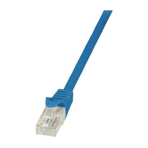 Câble réseau LogiLink EconLine - Cat. 6 U/UTP - 0,25 m - Bleu - RJ45 - CP2016U_0