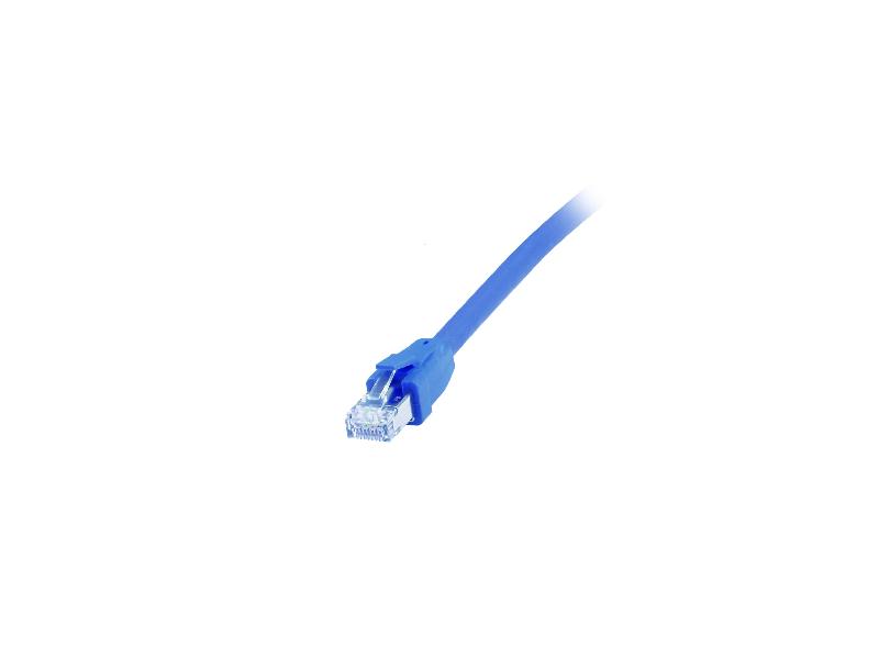 EQUIP 608030 - Câble réseau RJ-45 Cat8.1 S/FTP (S-STP) 1m - 40Gb/s - Bleu_0