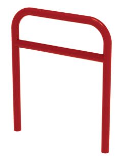 Arceau vélo renforcé - Tube acier Ø 50 mm - Longueur 700 mm - Hauteur hors sol 850 mm - Fixation par scellement direct ou sur platines ovales_0