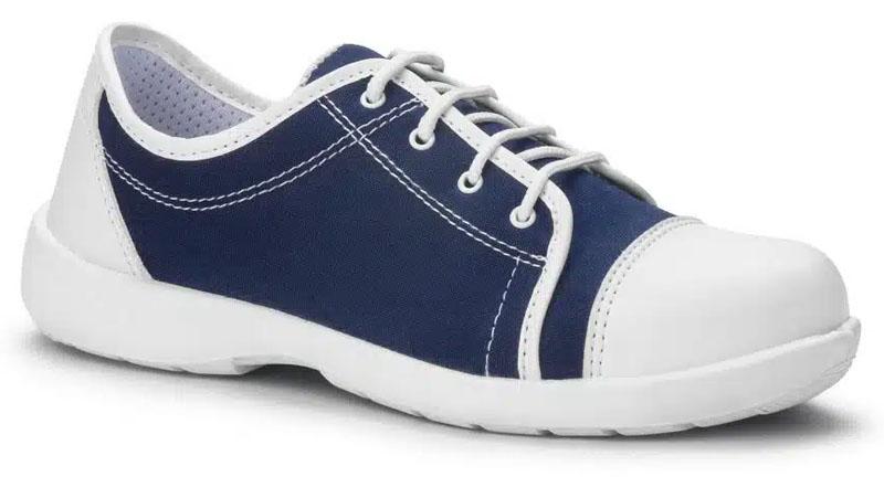 Chaussure de sécurité basse s1p src fashion pour femme blanc/bleu marine p35 - S24 - loane-marine-35 - 555475_0