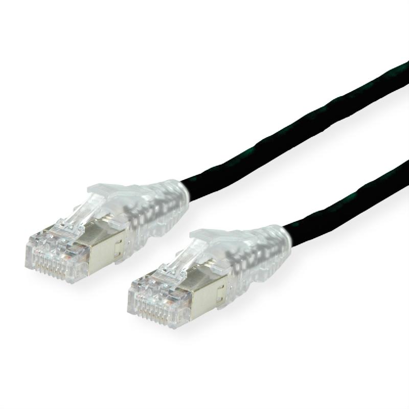Cordon dätwyler cat.6a (classe ea) s/ftp, cu 7702 flex lsoh, amp v2, noir, 10 m_0