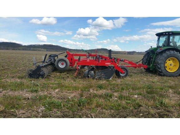 Déchaumeur à disque rapide Diskacrop EVO 400 - Quivogne - Largeur de travail 4m - 30 disques - 5025 kg_0