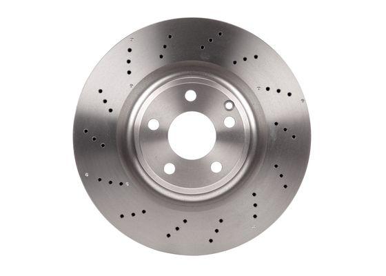 Disque de frein Bosch 0986479A17 - poinçonné ventilé - côté avant_0