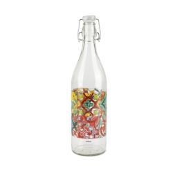 Excelsa bouteille Lisbona verre 1 L multicolore - multicolore verre 66785_0