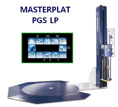 Filmeuse MASTERPLAT PGS LP - Table tournante extra plate 1650 mm - Pré-étirage fixe 250%_0