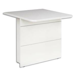 Gautier office banque intermédiaire sunday gris - dimensions : l80 x h74 x p80 cm_0