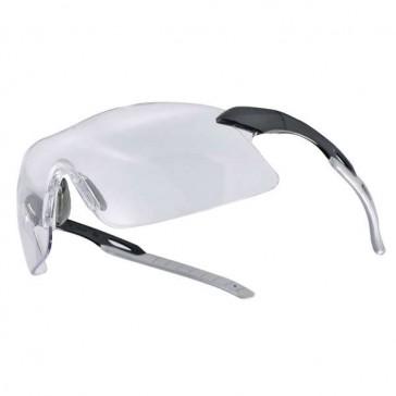 Lunettes de protection à branches OPSIAL - Oculaire incolore en polycarbonate traité anti-buée, anti-UV et anti-rayures_0