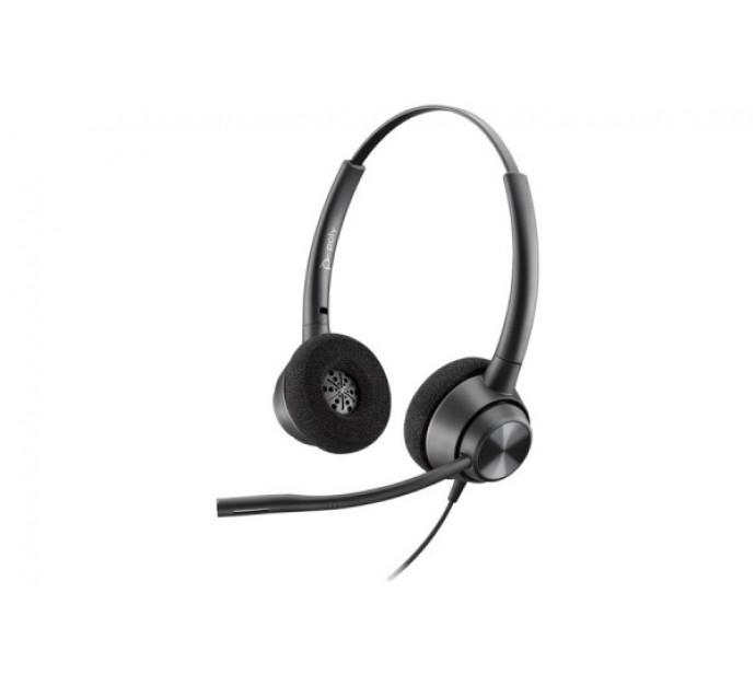 Poly EncorePro 320 - Casque téléphonique filaire binaural avec microphone antibruit - P/N:214573-01_0