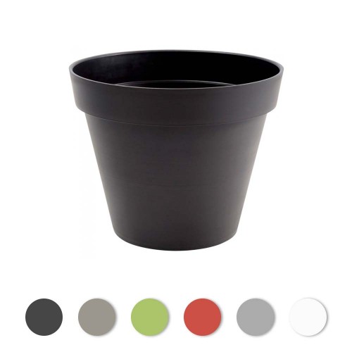 POT ROND - 100 CM - 356 LITRES - TOSCANE 13634 EDA PLASTIQUES