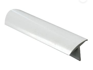 Profilé PVC blanc en T - 25x18mm - 2,60m - CQFD - Réf. Dispano 1705224_0