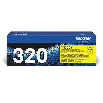 TN-320Y - Cartouche de toner Brother originale  Jaune_0