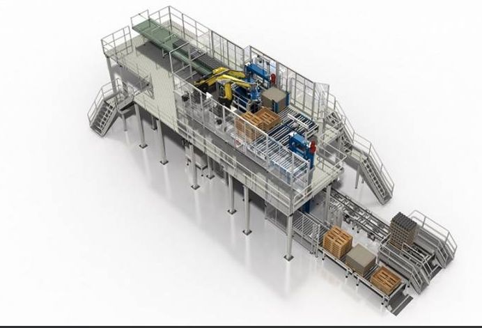 Torpedo RAD EC/FC - Dépalettiseurs pour bocaux en verre - Clevertech France - dépalettisation à très grande vitesse avec tête magnétique ou tête à vide_0