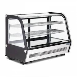 Vitrine Réfrigérée de Comptoir 160L - Noire - Polar - GP291_0