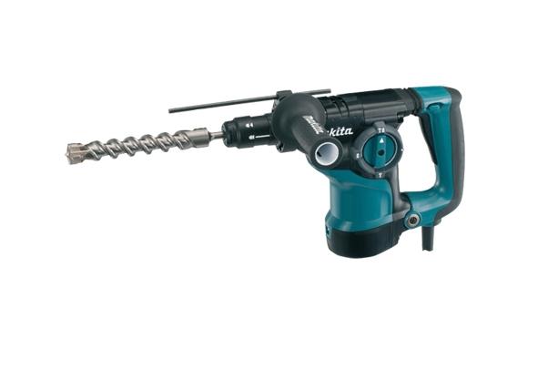 MAKITA HR2811FT - Marteau-piqueur SDS-Plus léger 800W, 3 positions, 3,6 kg, anti-vibrations, LED_0