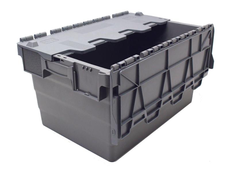 Bac navette économique - 190438 – Gris - 600 x 400 x 416 mm_0